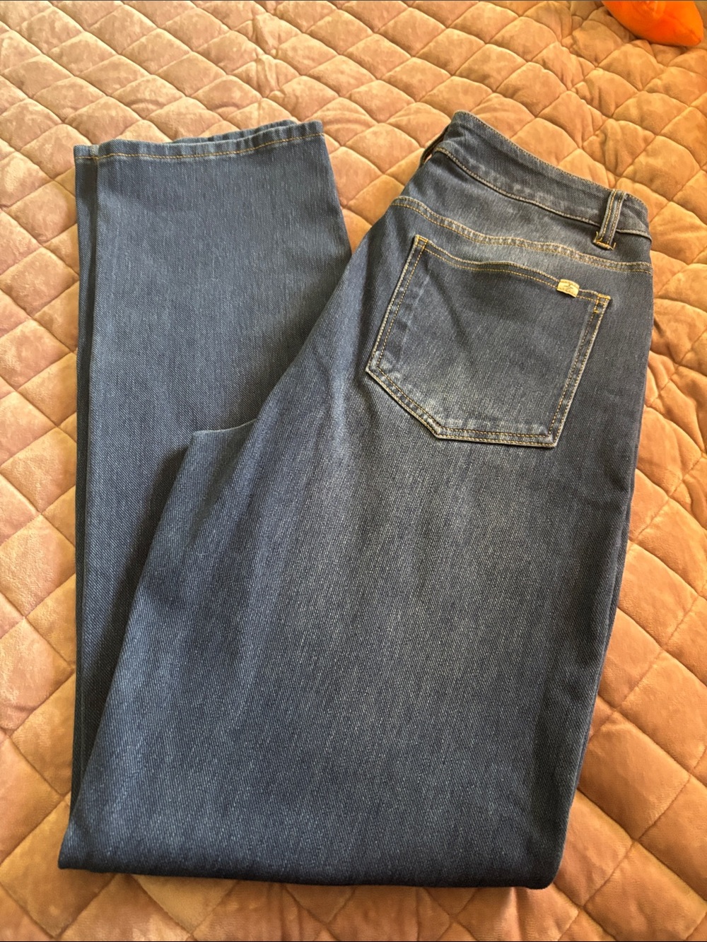 HALARA denim Women's Straight-Leg Jeans in size medium